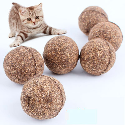 шарики с кошачьей мятой для кошек